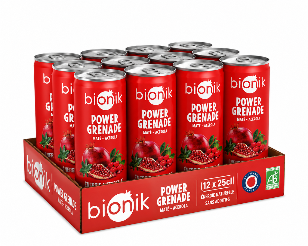 Power Grenade - Energie Naturelle - Pack de 12