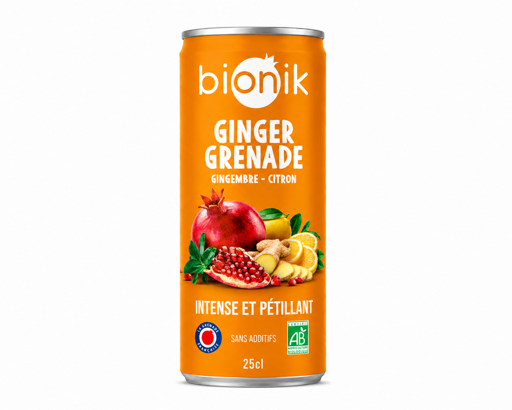 Ginger Grenade - Intense et pétillant - Pack de 12